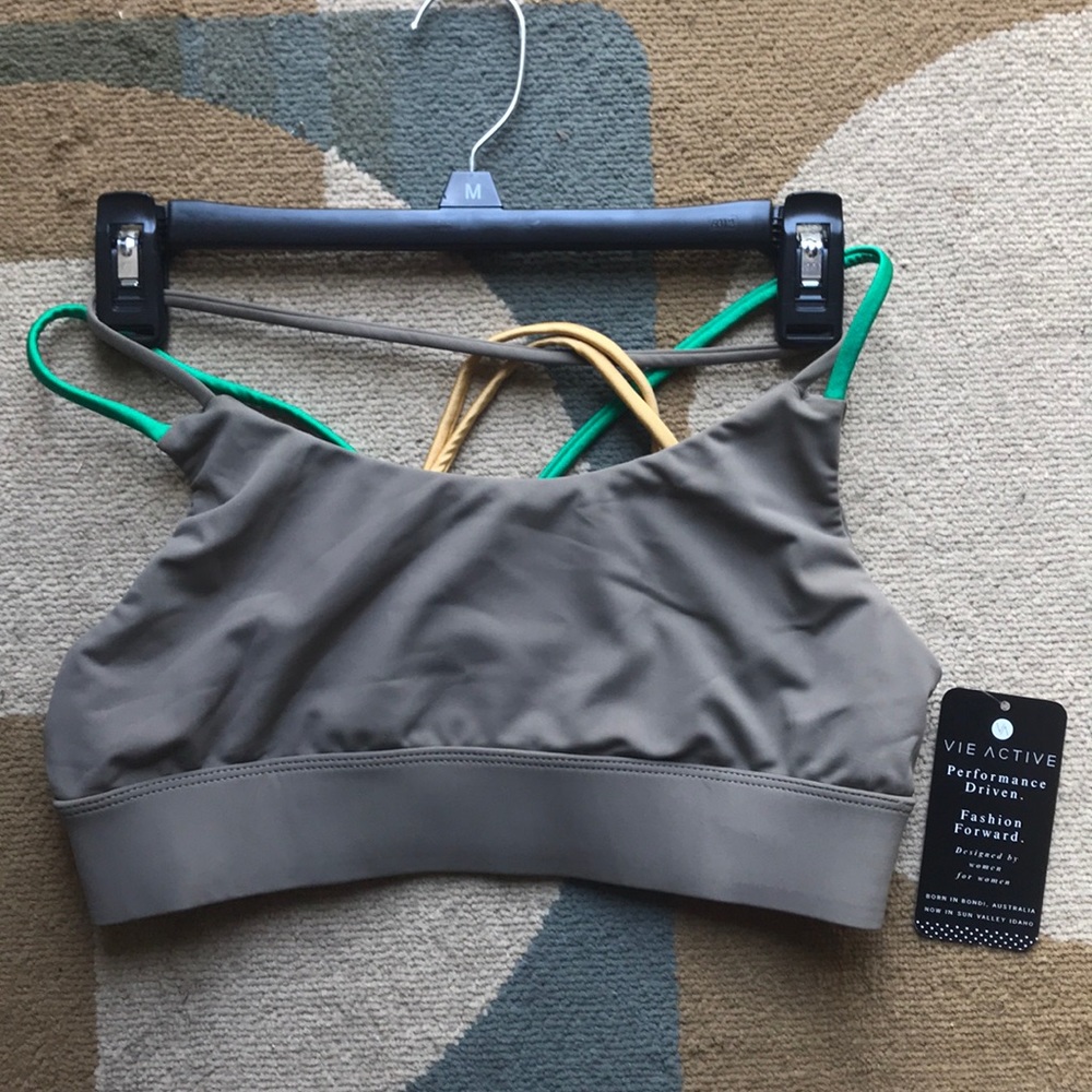 Brown yoga Bralette